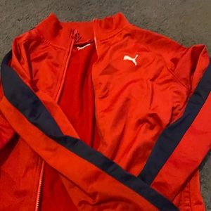 Puma red sweater